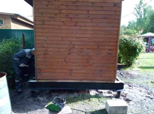 Фундамент на винтовых сваях 6x6м